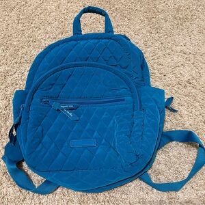 Vera Bradley Small Blue Backpack